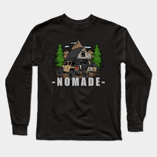 Creme Jeep Wrangler Nomade Long Sleeve T-Shirt